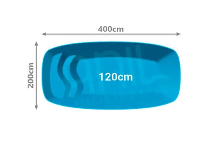 Ana: Piscina pequena de 4 metros