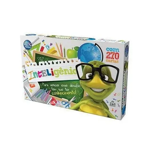 Jogo De Perguntas Intelgenio  Com 270 Pçs 7691007
