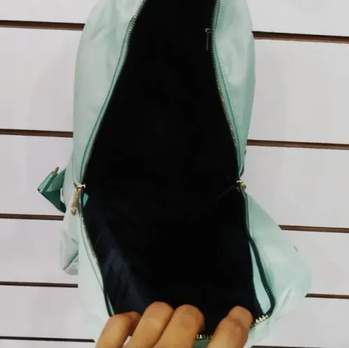 Mochila De Costa Feminina Fashion 36x26cm Dc22092 Promoç - Verde
