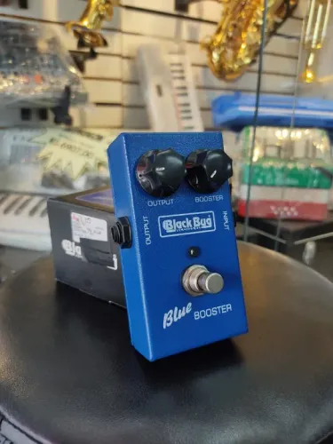 Pedal De Efeito Guitarra - Black Bug Blue Booster