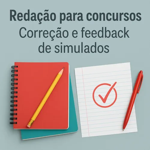 Professora de Português! Correção e Feedback de Simulados e Redações Para Concursos!