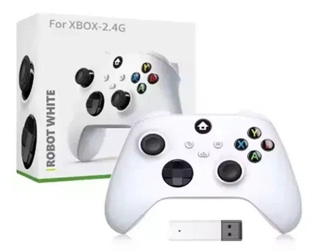 Controle s/fi - XBOX ONE, XBOX SERIES X/S e PC c/adaptadror USB 2,4Ghz