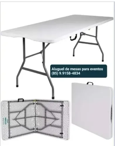 Aluguel de Mesa dobravel