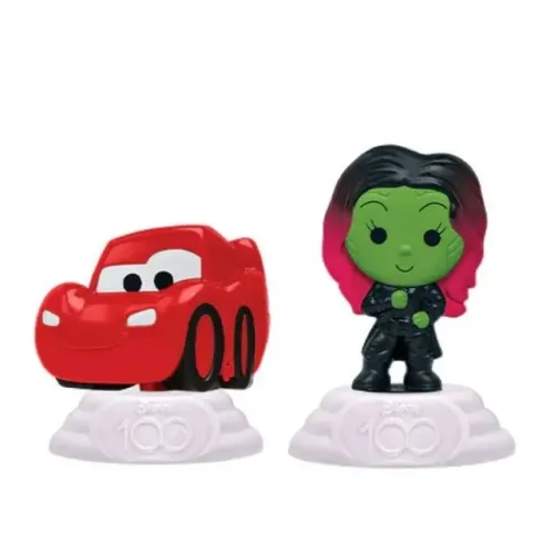 Disney 100 Anos Mc Donald's Lacrados Relâmpago McQueen e Gamora