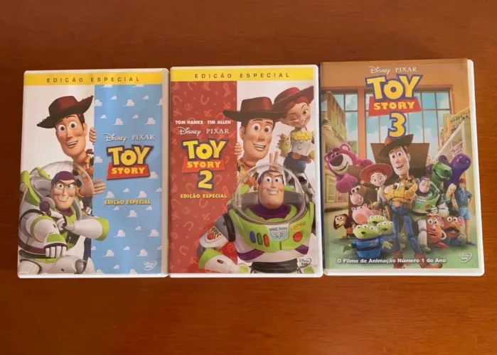 Coleção dvds toy story