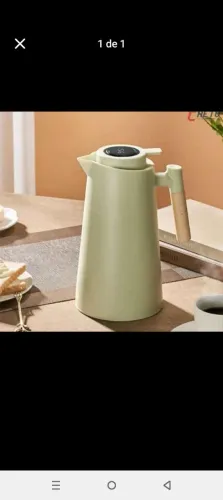 Garrafa Térmica Elegante para Chá e Café