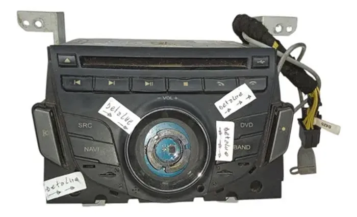 Radio Cd Player Hyundai Azera V6 3.0 2012 2013 Detalhe 