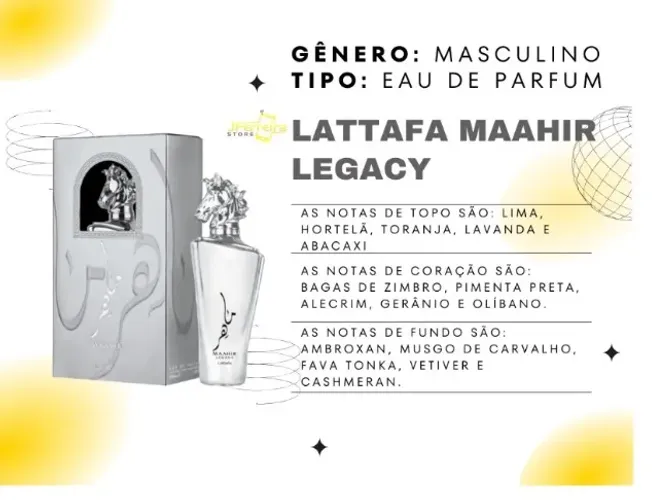 LATAFFA MAAHIR LEGACY - MASCULINO