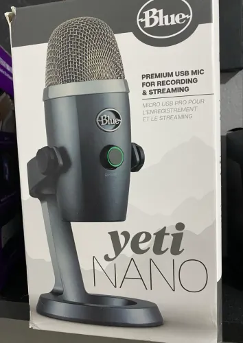 Microfone Blue Yeti Nano