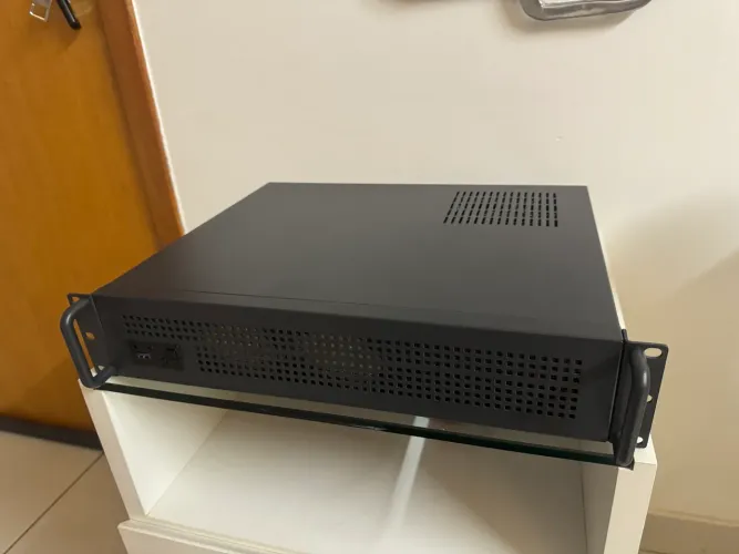 Gabinete Rack 2u PC Uatx USB 3.0 + Fonte 550w de brinde
