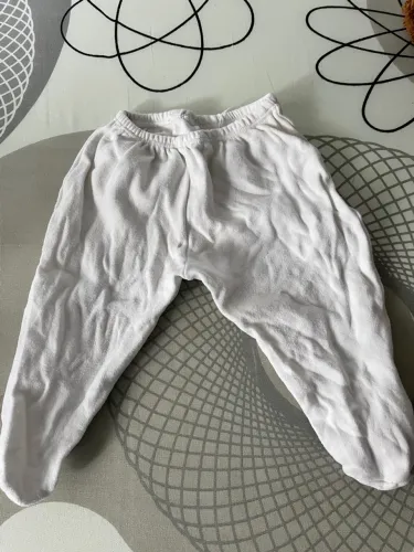 Calça de Bebê Confortável - Branco