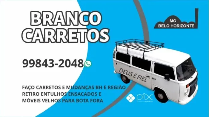Branco carretos bh