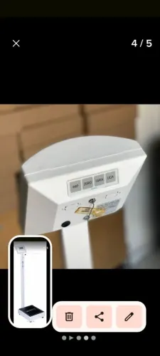 Balança digital médica 