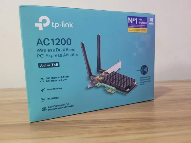 Placa de Rede Wireless TP-Link Archer T4E AC1200