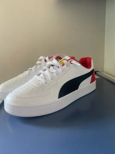 Tênis Puma Caven Ferrari BDP Branco