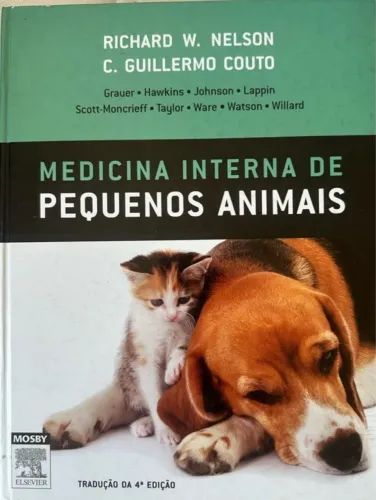 Livro Medicina Interna de Pequenos Animais - Veterinária