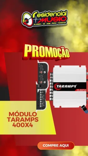 Modulo taramps 400x4 nova
