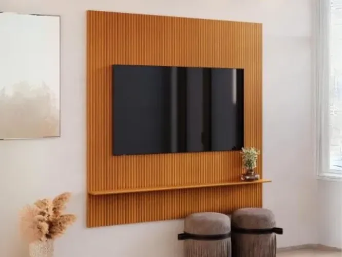 Painel Ripado 1 Prateleira Basic l64