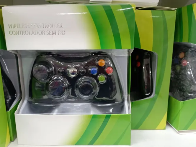 Controle Xbox 360 sem fio Pc console