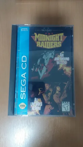 Midnight Raiders Sega CD original Raro
