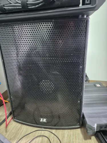 Par de Caixa de som 3 vias falante Selenium de 15" + Tweeter e médio keybass