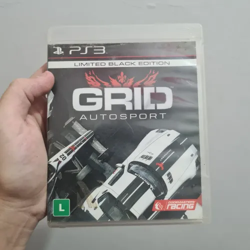 Jogo ps3 grid autosport - limited black edition