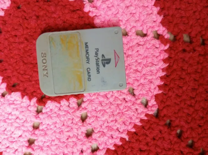 Memory card original de Playstation 1