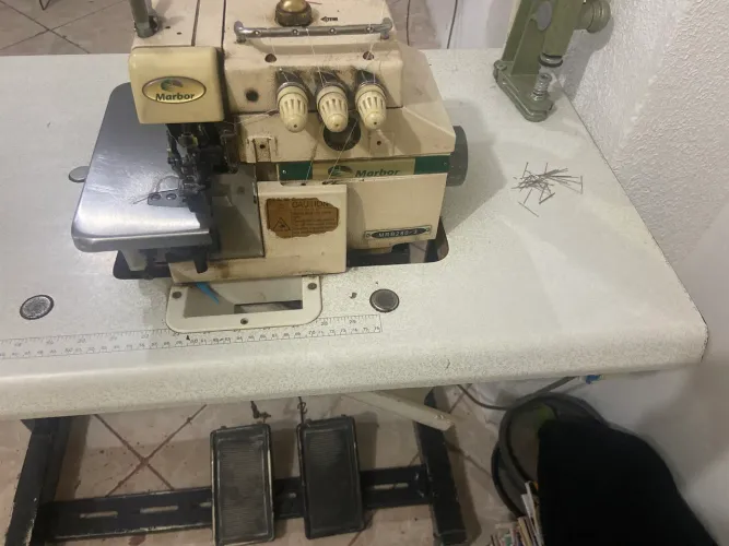 Overloque industrial, Marbor funcionando perfeitamente 