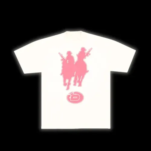 Polo's Tee Creme Rosa