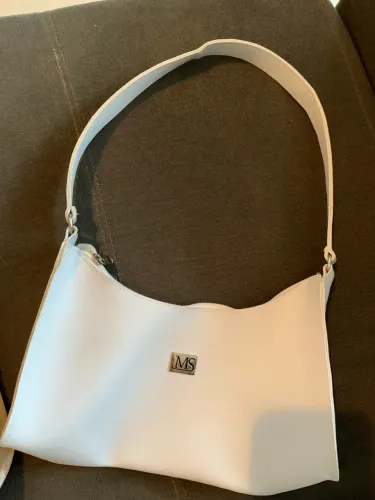 bolsa branca de ombro (NUNCA USADA)
