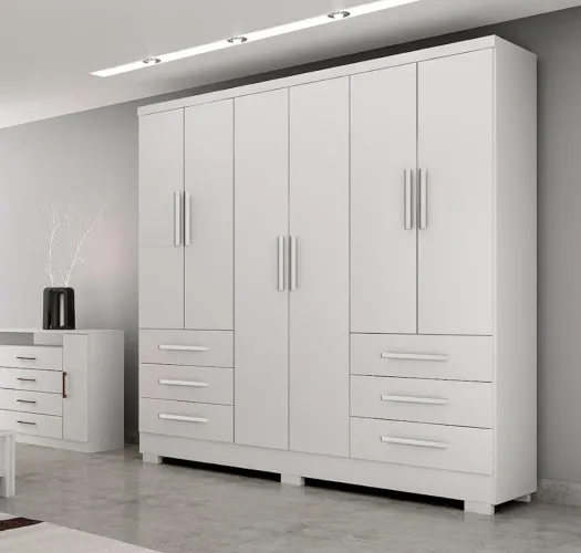 Roupeiro Casal 1,80m Super Versátil Oferta t332