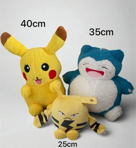 Combo Pokémon(Pikachu,Snorlax e Electabuzz )
