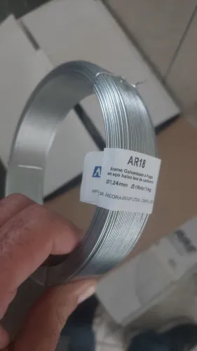 Gerdau Arame Galvanizado 18.Super Promoção rolo de 1 kg