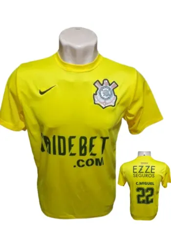 Camisa Corinthians goleiro