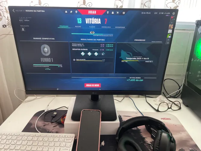 Monitor PC Gamer LG 24MS500 24? IPS 100Hz Full HD