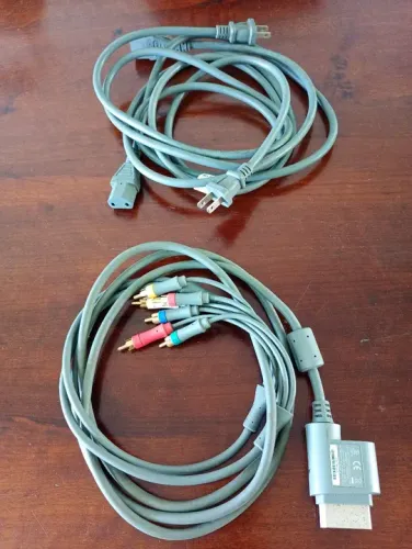 Cabo de vídeo componente Xbox 360 original 