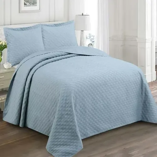 Cobre Leito Cama Azul Céu