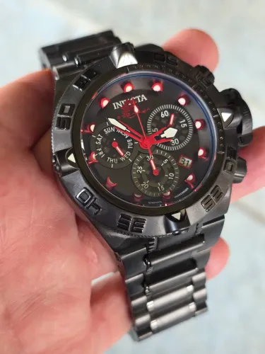 Black lABEL INVICTA SUBAQUA ORIGINAL REFERÊNCIA  34303  ÚNICO  A  VENDA NO PAÍS  