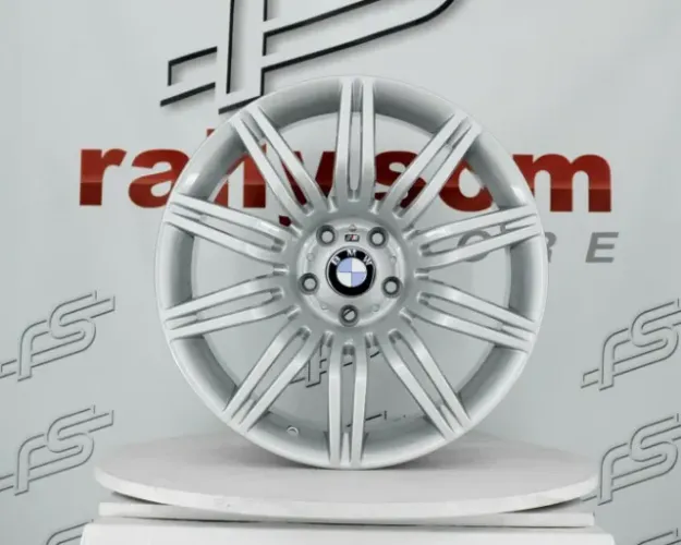 Jogo de Roda Bmw Style 172 Prata 5x120 - 19x8,5 e 19x9,5 Offset 18 e 25 (NV)