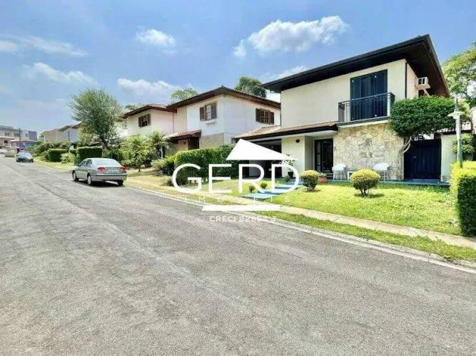 Casa Contemporânea no Cond. Carmel (SP II) ? 4 Dorms, 3 Suítes, Gourmet, Lazer Completo e