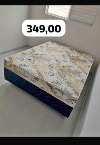 Cama box casal brinde