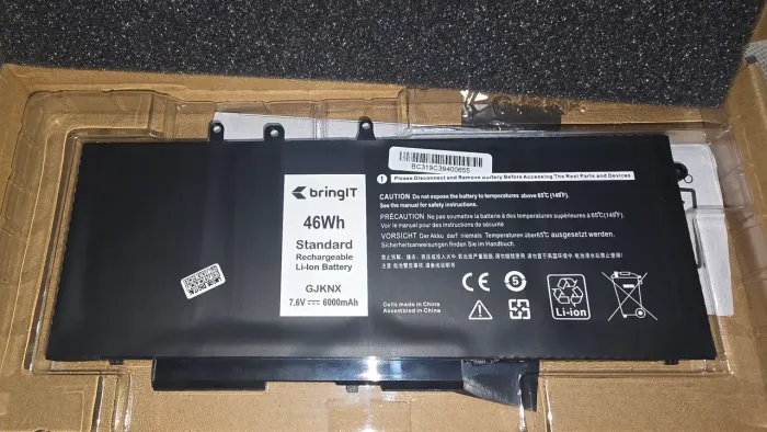 Bateria Notebook Dell Latitude 5480 GJKNX 7.6v 6000ah 46wh