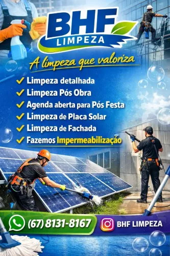 Limpeza pesada Pós obra 