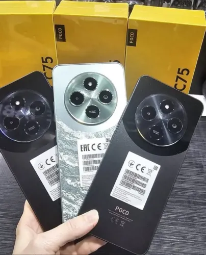  Poco C75 256/08 Novo Lacrado com Garantia Entrego em Goiânia