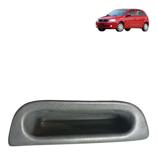 Puxador Interno Porta Traseira Lado Esquerdo Corsa S 31462 - Preto