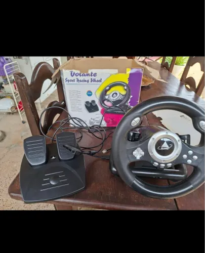 Volante Gamer Sport Racing da marca
