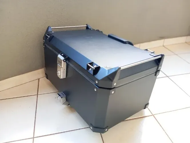 BMW TOP CASE, BAULETO, MALA, BRAZ 55 L PRETO ALUMÍNIO R1300 GS