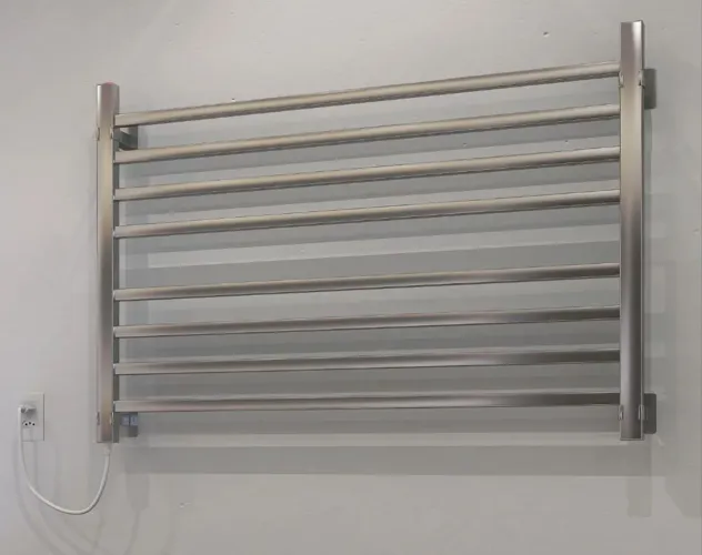 Toalheiro elétrico (aquecido) inox 90cm - grande