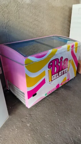 FREEZER ÁRTICO HORIZONTAL 460 LITROS FH500B azul