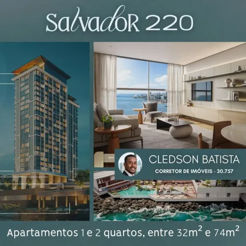 Salvador 220, Apartamentos 1 E 2 Quartos Entre 32M² A 136M² No Antigo Pestana.. 17BJC1S